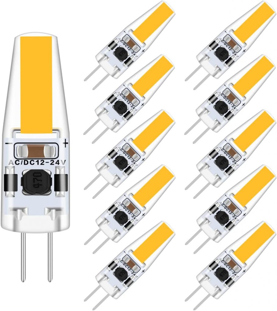 🤴 G4 Led Warmweiss, 3W Dimmbar 12V Leuchtmittel,Replaces 20W Halogen Bulbs,AC/DC 12-24V LED Lampen,AC 12V G4 Led Stiftsocked,10er Pack14,24€ statt 19,98€ - 29,00 % 🔥🚚 Verkauft von KUYAMILAY und Versand durch Amazon378 Bewertungen: 4.2 / 5.0 ⭐️⭐️⭐️⭐️🛒 zu Amazon https://www.amazon.de/dp/B09TQQMWL1/?amp%3Btag=preisfehlerheute-21&%3Bamp%3Bth=1&%3Bamp%3Bpsc=1&tag=preisfehlerheute-21