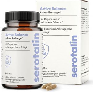 🤴 serotalin Active Balance Ashwa Recharge | 60 hochdosierte Ashwagandha Kapseln mit Shilajit, indischer Ginseng, Vitamin B6 und C | Vegan & Made in Germany | F&uuml;r 2 Monate19,87&euro; statt 27,99&euro; - 30,00 % 🔥🚚 Verkauft von Serotalin und Versand durch Amazon81 Bewertungen: 4.2 / 5.0 ⭐️⭐️⭐️⭐️🛒 zu Amazon https://www.amazon.de/dp/B0D729M8B5/?tag=preisfehlerheute-21