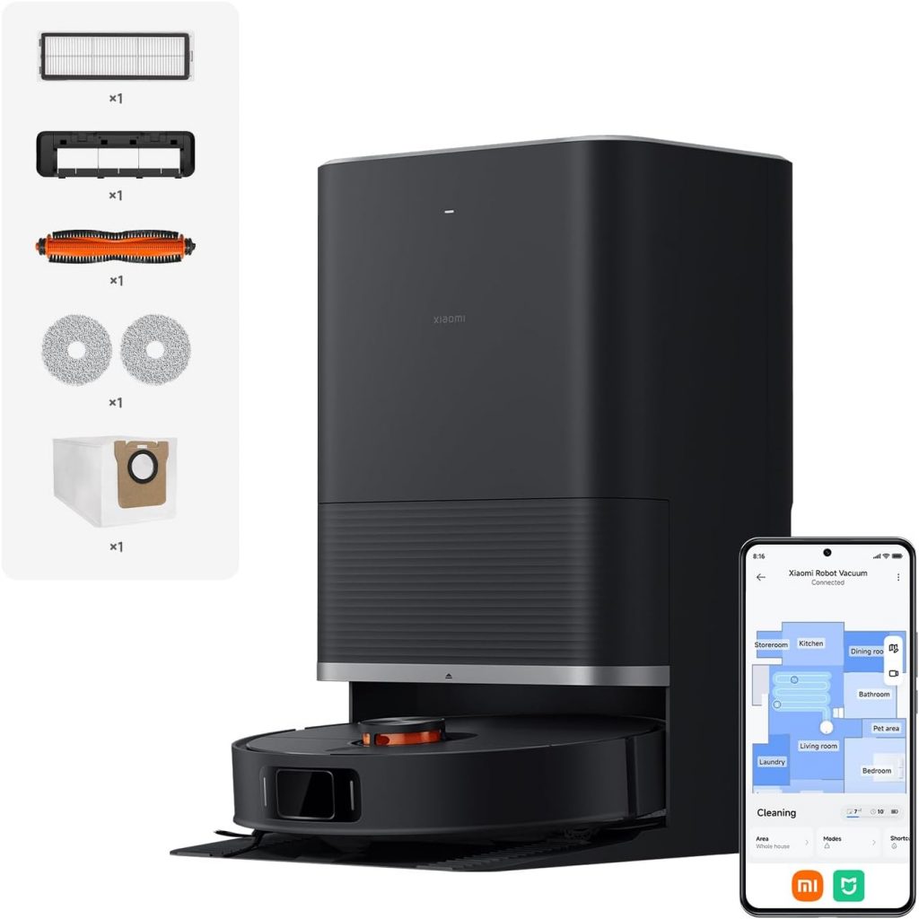 Xiaomi Robot Vacuum X20 Max Pi#rate-Deals – 8000 Pa Saugleistung, duales Moppsystem mit Heißwasserreinigung und Trocknung, 75 Tage Staubkapazität, 4 Reinigungsmodi und 5200mAh Akku für smarte, gründliche ReinigungАb 378.14 statt 649.99 €⏩️ https://www.amazon.de/PREISFEHLER.SHOP.DE/dp/B0DFHW2JTT?tag=preisfehlerheute-21