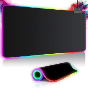 👑 Gaming Mauspad RGB Mousepad 800x300mm XXL Gaming Mousepad gro&szlig; mit 14 Beleuchtungs Modi 7 LED Farben Wasserdicht Anti Rutsch f&uuml;r Computer PC Professionelle Gamer, Schwarz17,81&euro; statt 25,00&euro; - 29,00 % 🔥🚚 Verkauft von bdgurotmownrg und Versand durch Amazon13,081 Bewertungen: 4.5 / 5.0 ⭐️⭐️⭐️⭐️⭐️🛒 zu Amazon https://www.amazon.de/dp/B09DXZLR1X/?th=1&amp%3Bpsc=1&amp%3Btag=preisfehlerheute-21&tag=preisfehlerheute-21