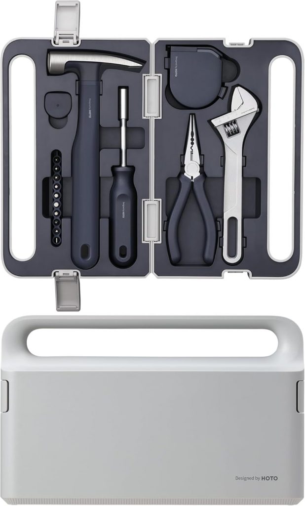 🤴 HOTO Werkzeugkoffer Gefüllt, Werkzeug-Set für Haushalt, Handwerkzeug-Set mit Schraubendreher Hammer Spitzzange Rollgabelschlüssel Maßband, Haushalts-Werkzeugkasten für Heimwerker Reparatur, 27×17×7 cm39,99€ statt 59,99€ – 34,0 🔥🚚 Verkauft von HOTO Tools und Versand durch Amazon461 Bewertungen: 4.7 / 5.0 ⭐️⭐️⭐️⭐️⭐️🛒 zu Amazon https://www.amazon.de/dp/B0BBFPT4K3/?th=1&tag=preisfehlerheute-21#038;psc=1&tag=preisfehlerheute-21