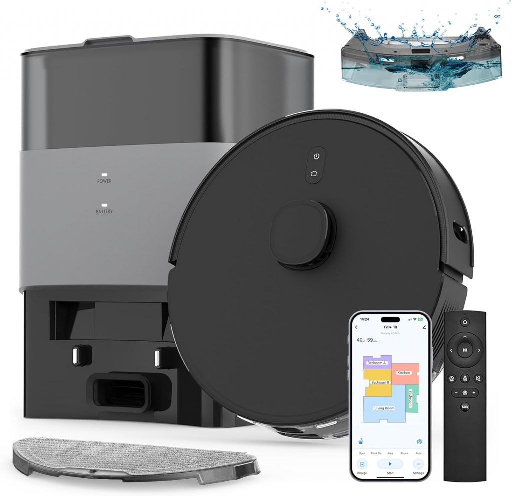 👑 FIXR Saugroboter mit Wischfunktion und Absaugstation, 3.5L Staubsauger Roboter, Roboterstaubsauger für Teppich und Tierhaare, App und Alexa, LiDAR Navigation, 180Min Laufzeit (Schwarz)168,29€ statt 289,99€ – 42,0 🔥🚚 Verkauft von Airrobo Official Store EU und Versand durch Amazon258 Bewertungen: 4.3 / 5.0 ⭐️⭐️⭐️⭐️🛒 zu Amazon https://www.amazon.de/dp/B0DFW7GF7V/?tag=preisfehlerheute-21