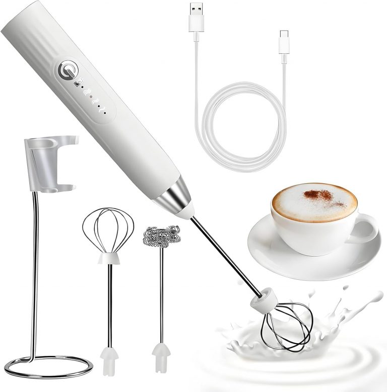 Elektrischer Milchaufschäumer Stab USB-wiederaufladbar 3 Einstellbare, 2 Schneebesen, Ständer Shaker Elektrisch Milchschäumer für Latte, Kaffee, Matcha, Cappuccino, Milk Frother für Zuhause & Büro6,86€ statt 15,69€➡️ https://www.amazon.de/dp/B0DZX7L8CB/?tag=preisfehlerheute-21