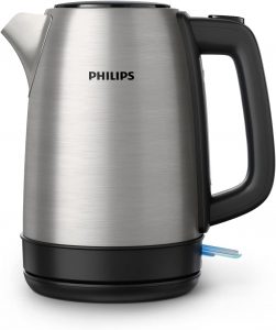 Philips Daily Collection Metall Wasserkocher &ndash; 1,7L, Leuchtanzeige, 360&deg;-Basis, Mikro-Sieb-Filter, Flaches Heizelement, Sprungdeckel, Energiesparend, Sicheres Design, Schnelles Aufkochen (HD9350/90)27,98&euro; statt 49,99&euro;➡️ https://www.amazon.de/dp/B075FC8ZJ3/?tag=preisfehlerheute-21