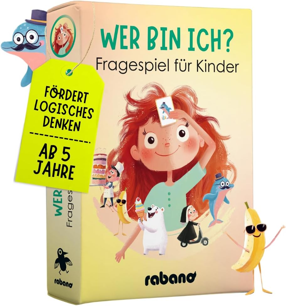 👑 Wer Bin ich? Spiel für Kinder I Lernspiel & Geschenk für Mädchen und Junge I Spiele ab 4, 5, 6, 7, 8, 9 Jahre I Ostergeschenke Kinder I Outdoor Spiel9,49€ statt 14,99€ – 37,0 🔥🚚 Verkauft von Papaya-Art-GmbH und Versand durch Amazon229 Bewertungen: 4.6 / 5.0 ⭐️⭐️⭐️⭐️⭐️🛒 zu Amazon https://www.amazon.de/dp/B0F7GLY8XS/?tag=preisfehlerheute-21