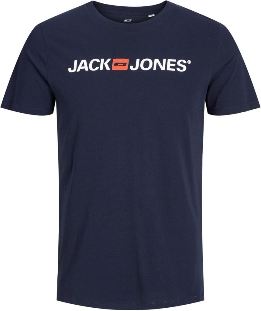 JACK & JONES Male T-Shirt Logo T-Shirt