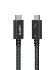 Anker Prime Thunderbolt 5 Kabel, 100cm USB-C auf USB-C Kabel, 240W Leistung, 80Gbps Datentransfer, Bis zu 120Gbps Bandbreite, 8K/4K Display, F&uuml;r iPhone 16, MacBook, etc. (Thunderbolt 5 zertifiziert)31,99&euro; statt 45,99&euro;➡️ https://www.amazon.de/dp/B0DXZCXK2C/?tag=preisfehlerheute-21