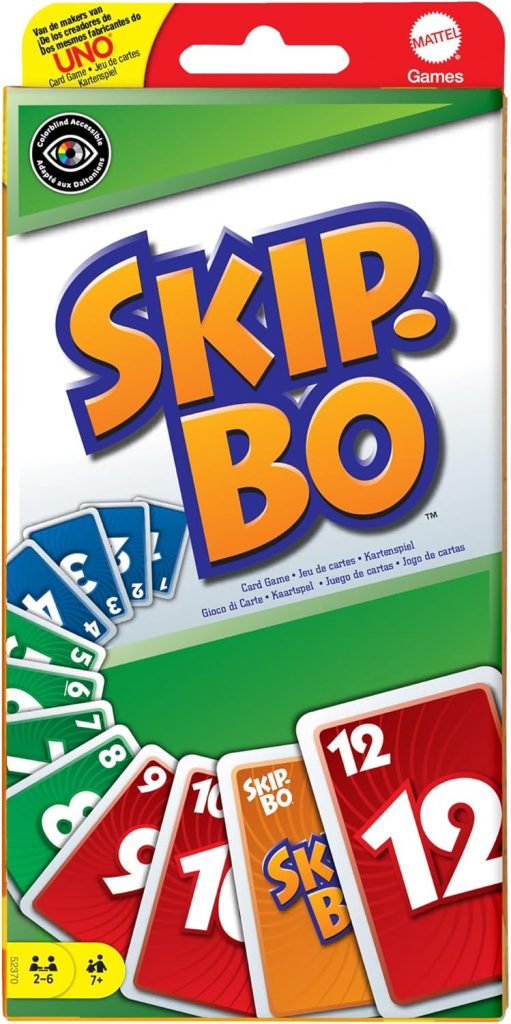 Mattel Games Skip-BO, Kartenspiele Pira#te-Deals für die Famile, Perfekt als Kinderspiel, Reisespiel oder Spiel für…