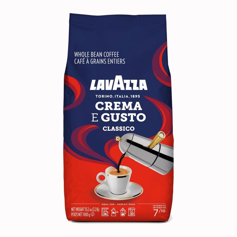 Lavazza, Crema e Gusto Classico, Ganze Arabica und Robusta Kaffeebohnen, Ideal für Espressomaschinen, mit Aromanoten von dunkler Schokolade und Nüssen, Intensität 7/10, Dunkle Röstung, 1 kg Packung20,99€ ➡️ https://www.amazon.de/dp/B092DB8RFH/?tag=preisfehlerheute-21