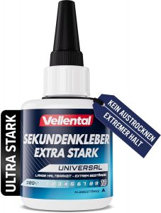 Sekundenkleber Gel Extra Stark universal - Superkleber wasserfest, hitzebest&auml;ndig & mit Nadel Verschluss gegen Austrocknung - Alleskleber f&uuml;r Plastik, Kunststoff, Glas, Holz, Metall uvm.6,71&euro; statt 7,90&euro;➡️ https://www.amazon.de/dp/B0CP115NXJ/?tag=preisfehlerheute-21
