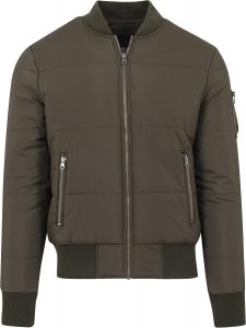 Urban Classics Herren Basic Quilt Bomber Jacket Jacke, Grün (Olive 176), L EU14.70€ statt 49.90€➡️ https://www.amazon.de/dp/B01HUND06K/?tag=preisfehlerheute-21