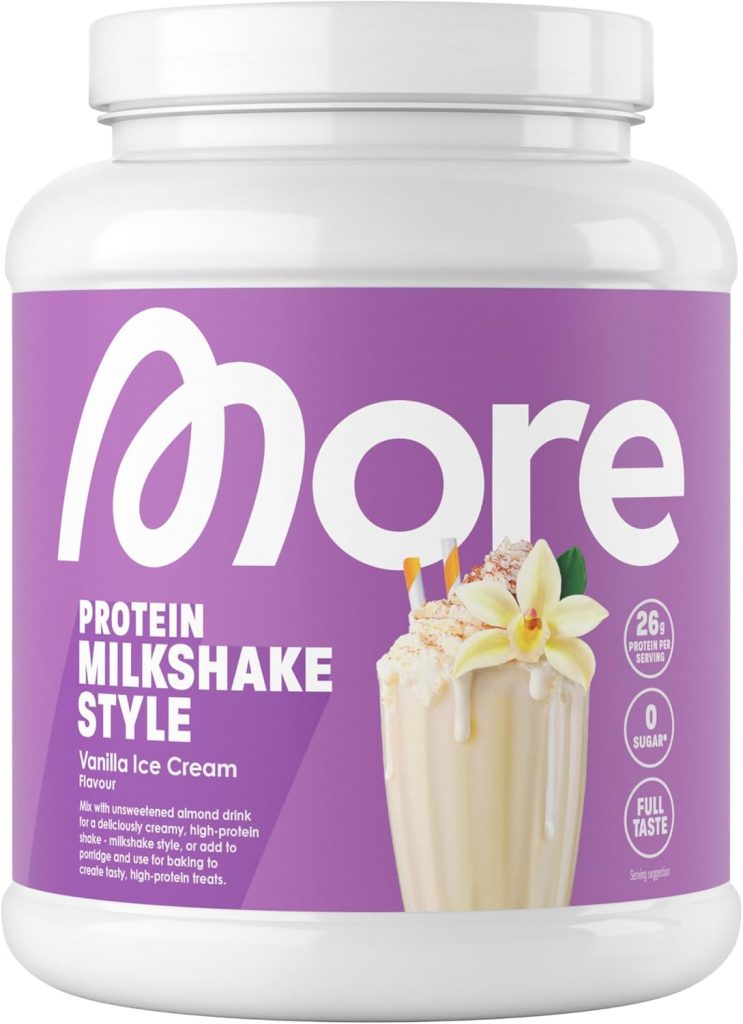 MORE Protein, Vanille-Eiscreme, 600 g, Mix aus Whey Konzentrat und Casein ideal zum Muskelaufbau und -erhalt, mit Laktase – made in Pirate-De~als Germany24.69 statt 32.99 €⏩️ https://www.amazon.de/PREISFEHLER.SHOP.DE/dp/B07VFSG17K?tag=preisfehlerheute-21