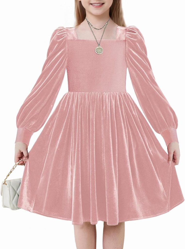 👑 Arshiner Mädchen Samtkleid Winter Elegant Festliches Kleider mit Quadratischer Kragen Laternenärmel Freizeit Langarm Kleid für Kinder 12-13 Jahre Pink9,99€ statt 29,99€ – 67,0 🔥🚚 Verkauft von Arshiner Store und Versand durch Amazon71 Bewertungen: 4.4 / 5.0 ⭐️⭐️⭐️⭐️🛒 zu Amazon https://www.amazon.de/dp/B0FHHL4RFF/?th=1&tag=preisfehlerheute-21#038;psc=1&tag=preisfehlerheute-21
