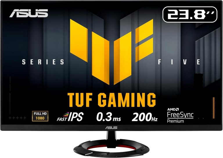 ASUS TUF Gaming VG249Q5R 24 Zoll Full HD Monitor (200 Hz, 0.3ms GtG, FreeSync Premium, Adaptive Sync, ELMB, GameFast Input, HDR10, Fast-IPS Panel, 16:9, 1920x1080, DisplayPort, HDMI, Speaker)94,90€ statt 109,00€➡️ https://www.amazon.de/dp/B0F9Z1SS65/?tag=preisfehlerheute-21