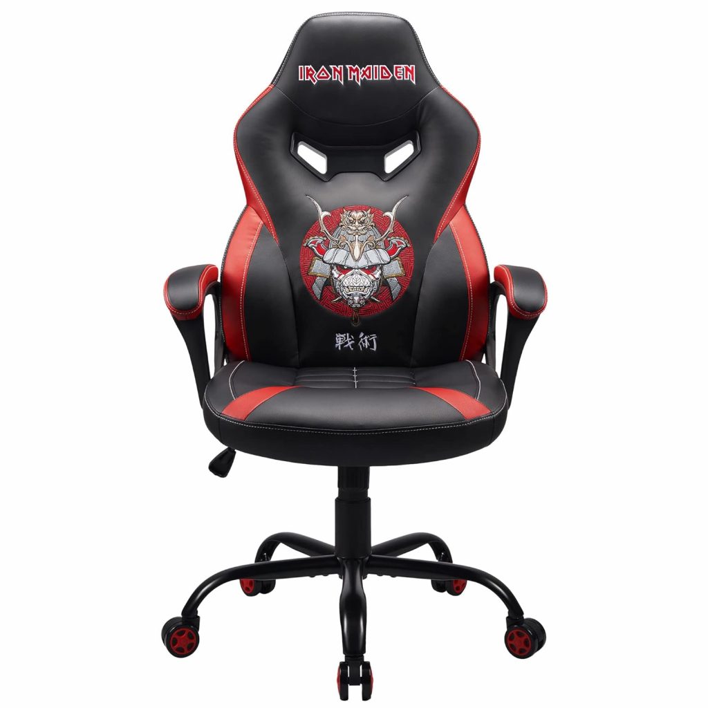 👑 SUBSONIC Iron Maiden – Gaming-Stuhl – Bürostuhl – Schwarz – Größe S/M90,24€ statt 140,02€ – 36,0 🔥🚚 Verkauft durch Amazon und Versand durch Amazon36 Bewertungen: 4.2 / 5.0 ⭐️⭐️⭐️⭐️🛒 zu Amazon https://www.amazon.de/dp/B0BJFBQD4Z/?tag=preisfehlerheute-21