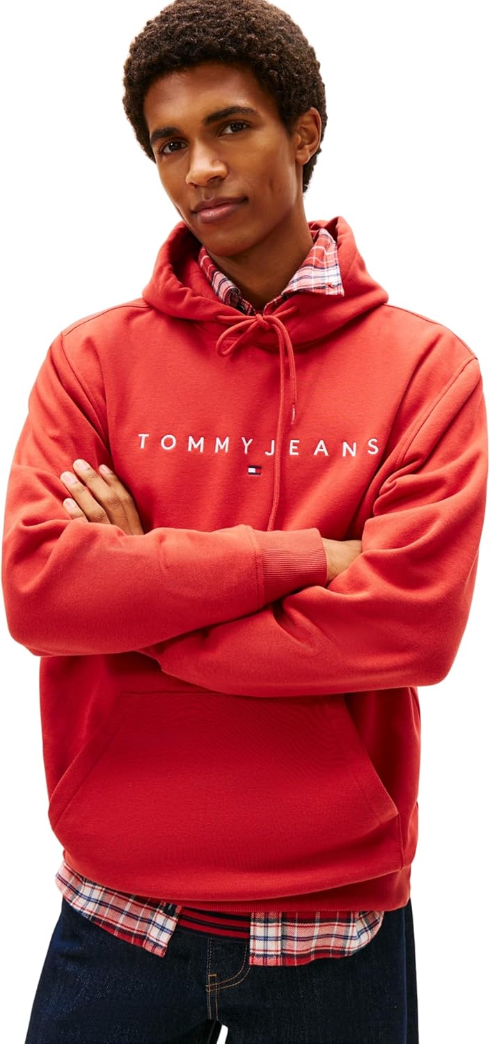 Tommy Jeans Herren TJM REG Linear Logo Hoodie EXT DM0DM20746 Pullover Hoodie, Rot (Terracotta Red), M, Rot (Terracotta Red), M49,59€ statt 89,90€➡️ https://www.amazon.de/dp/B0F4QNLW3H/?tag=preisfehlerheute-21