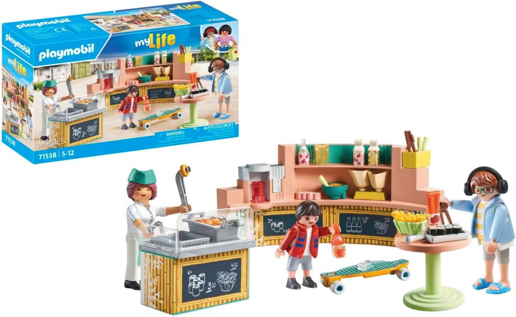 🤴 PLAYMOBIL MyLife 71538 Food Lounge, köstliche Mahlzeiten und Snacks im Restaurant, inklusive Pommes, Sushi und vielem mehr, detailreiches Spielzeug für Kinder ab 5 Jahren14,65€ statt 19,98€ – 27,0 🔥🚚 Verkauft durch Amazon und Versand durch Amazon184 Bewertungen: 4.8 / 5.0 ⭐️⭐️⭐️⭐️⭐️🛒 zu Amazon https://www.amazon.de/dp/B0CK21V1QG/?tag=preisfehlerheute-21
