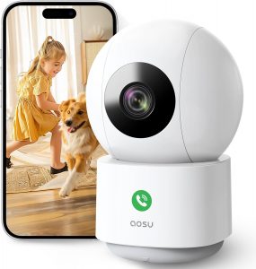 aosu 2K &Uuml;berwachungskamera Innen, 5G/2.4GHz WLAN Kamera Indoor mit Nachtsicht, 360&deg; Heim&uuml;berwachungskamera f&uuml;r &Auml;ltere Kids mit Mensch/Haustiererkennung, 2-Wege-Audio, kompatibel mit Alexa29,99&euro; statt 36,99&euro;➡️ https://www.amazon.de/dp/B0B5QXM2BY/?tag=preisfehlerheute-21