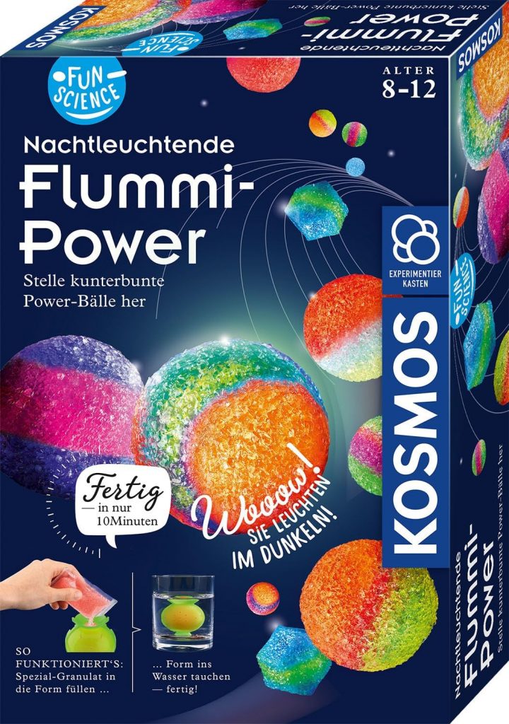 🤴 Kosmos 654108 Fun Science – Nachtleuchtende Flummi-Power, Stelle 20 kunterbunte Power-Bälle her, Experimentierset für Einsteiger: Experimentierkasten12,99€ statt 17,98€ – 28,0 🔥🚚 Verkauft durch Amazon und Versand durch Amazon8,654 Bewertungen: 4.4 / 5.0 ⭐️⭐️⭐️⭐️🛒 zu Amazon https://www.amazon.de/dp/B07MGJ6YJS/?th=1&tag=preisfehlerheute-21#038;psc=1&tag=preisfehlerheute-21
