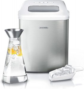 🤴 Arendo - Eiswürfelmaschine Edelstahl - Eiswürfelbereiter Edelstahl - Ice Cube Maker Maschine - Eiswürfelautomat - mit Kühlung - Eiswürfel Größen Klein, Groß - ABS - BPA frei101,04€ statt 118,87€ - 15,00 % 🔥🚚 Verkauft und Versand durch CSL-Computer840 Bewertungen: 4.4 / 5.0 ⭐️⭐️⭐️⭐️🛒 zu Amazon https://www.amazon.de/dp/B08BV177Z9/?tag=preisfehlerheute-21