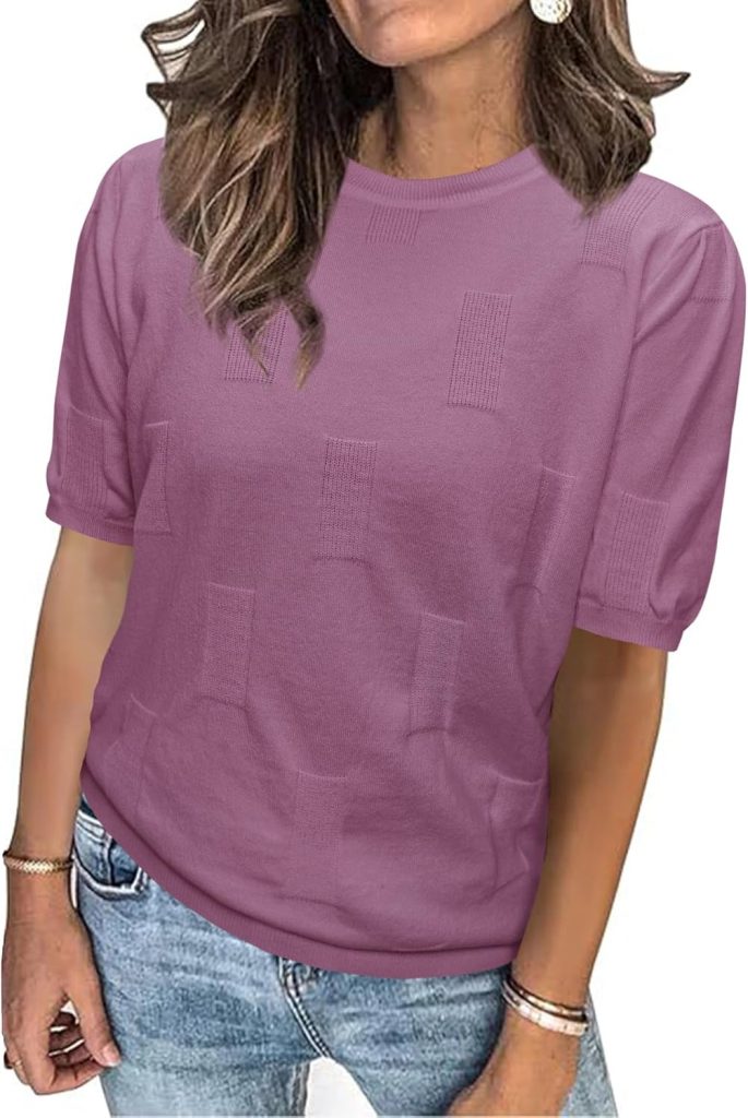 👑 Totatuit Pullover Damen Kurzarm Sommer T-Shirt Elegant Strickpullover Stricken Rundhals Pulli Bluse Sweatshirt Casual Tops Herbst Oberteil9,99€ statt 26,99€ - 63,00 % 🔥🚚 Verkauft von GRJ-EU und Versand durch Amazon92 Bewertungen: 4.1 / 5.0 ⭐️⭐️⭐️⭐️🛒 zu Amazon https://www.amazon.de/dp/B0DBQCRSWK/?amp%3Btag=preisfehlerheute-21&%3Bamp%3Bth=1&%3Bamp%3Bpsc=1&tag=preisfehlerheute-21