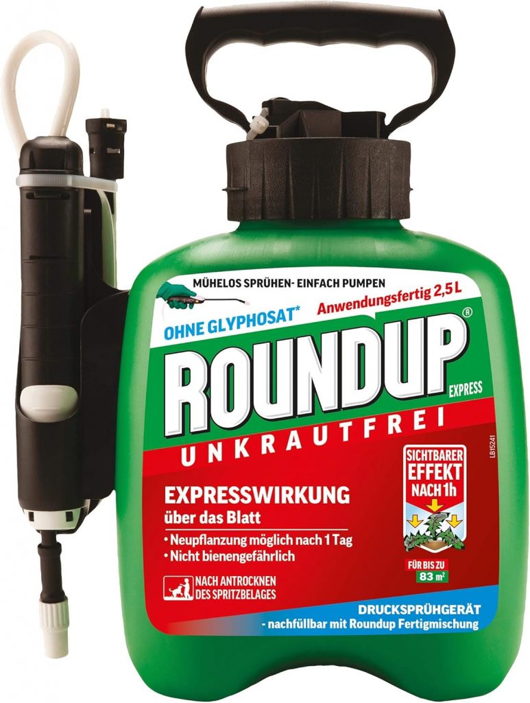 🤴 Roundup Unkrautfrei Express Fertigmischung, 2,5 L im Drucksprüher zur Bekämpfung von Unkräutern und Gräsern im Garten24,99€ statt 35,99€ – 31,0 🔥🚚 Verkauft und Versand durch RÖHRS BAUMARKT | Otto Röhrs GmbH25,001 Bewertungen: 4.2 / 5.0 ⭐️⭐️⭐️⭐️🛒 zu Amazon https://www.amazon.de/dp/B08MVF4XS8/?th=1&tag=preisfehlerheute-21#038;psc=1&tag=preisfehlerheute-21
