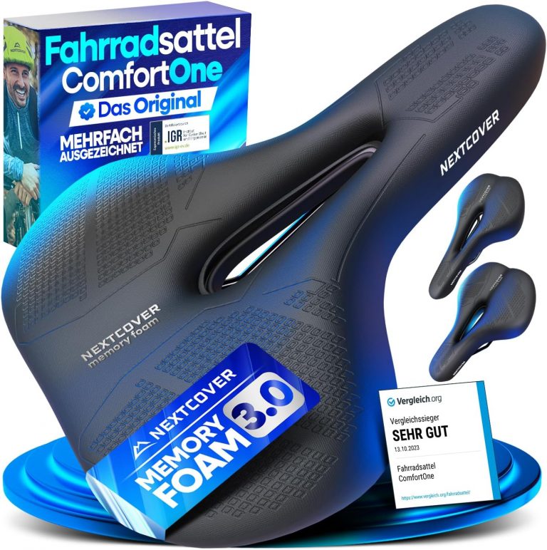 NEXTCOVER® Fahrradsattel - Das Original - mit Memory-Foam 3.0 I maximaler Fahrkomfort I ergonomischer Fahrrad Sattel für Damen & Herren I Fahrradsattel Herren bequem, Sattel Damen bequem weich38,99€ statt 59,99€➡️ https://www.amazon.de/dp/B0BNW74PPW/?tag=preisfehlerheute-21