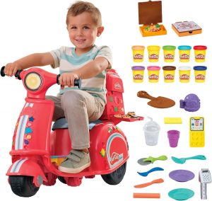 Play-Doh Pizza-Lieferspa&szlig;, Scooter und Spielk&uuml;che, 10 Dosen Knetmasse zum Pizza Backen, Bastel-Set inklusive vieler Accessoires und Werkzeuge, kreative f&uuml;r Kinder ab 3 Jahren69,95&euro; statt 99,99&euro;➡️ https://www.amazon.de/dp/B0CFS2B938/?tag=preisfehlerheute-21