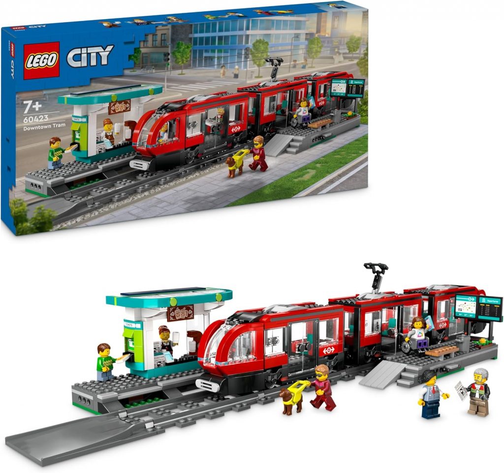 🤴 LEGO City Straßenbahn mit Haltestelle, Geschenkidee für Fans von Fahrzeug-Spielzeug ab 7 Jahren, mit 6 Minifiguren und einem Blindenhund für Rollenspiele, Bauspielzeug 6042362,99€ statt 89,99€ – 31,0 🔥🚚 Verkauft durch Amazon und Versand durch Amazon675 Bewertungen: 4.7 / 5.0 ⭐️⭐️⭐️⭐️⭐️🛒 zu Amazon https://www.amazon.de/dp/B0CWH283WW/?tag=preisfehlerheute-21