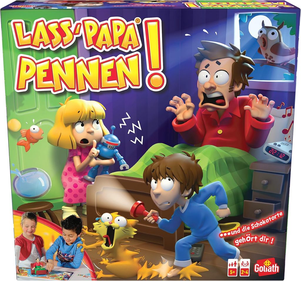 🤴 Goliath – LASS PAPA PENNEN – Kinderspiele ab 5 Jahren und 2 bis 4 Spieler – Gesellschaftsspiel für Junge und Mädchen voller Aufregung und Spaß mit Eindeutigen Anleitungen, Blau12,61€ statt 19,98€ – 37,0 🔥🚚 Verkauft durch Amazon und Versand durch Amazon1,453 Bewertungen: 4.5 / 5.0 ⭐️⭐️⭐️⭐️⭐️🛒 zu Amazon https://www.amazon.de/dp/B08892HBRX/?tag=preisfehlerheute-21