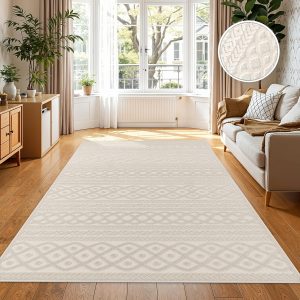 Paco Home Teppich In- & Outdoor, Moderne abstrakte Boho Designs mit 3D Struktur, robust & wetterfest, ideal f&uuml;r Terrasse Wohnzimmer & K&uuml;che, Gr&ouml;sse:60x100 cm, Farbe:Creme 415,29&euro; statt 16,99&euro;➡️ https://www.amazon.de/dp/B0BJZ25T19/?tag=preisfehlerheute-21