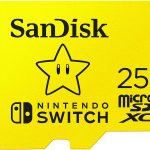 SanDisk microSDXC UHS-I Speicherkarte für Nintendo Switch 256 GB (U3, Class 10, 100 MB/s Übertragung, mehr Platz für Spiele)
