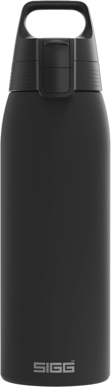 SIGG - Edelstahl Trinkflasche - Shield ONE Black - Für Kohlensäurehaltige Getränke Geeignet - Auslaufsicher - Federleicht - BPA-frei - Outdoor & Fitness - Schwarz - 1L17,90€ statt 26,95€➡️ https://www.amazon.de/dp/B08Z87JQ91/?tag=preisfehlerheute-21