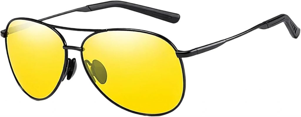 PjuQow Nachtfahrbrille, Anti-Glare-HD,polarisierte Gläser, Leichter Und Komfortabler, Universell Einsetzbar, Für Männer Und Frauen-Stilvoll Für Autofahren, Angeln, Skifahren1,99€ ➡️ https://www.amazon.de/dp/B0G4QH7MJS/?tag=preisfehlerheute-21