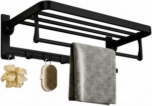 Vninkul Handtuchhalter mit Ablage Handtuchregal Wandmontage Badetuchhalter 60cm Badetuchregal Duschtuchhalter Handtuchablage Wandregal mit 5 Handtuchhaken und Schrauben f&uuml;r Badezimmer und K&uuml;che5.99&euro; statt 28.99&euro;➡️ https://www.amazon.de/dp/B0FPXDBZLC/?tag=preisfehlerheute-21