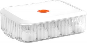 VGECEE Pizzaballenbox mit Deckel Pizzateig Box, G&auml;rbox Brot Pizzateigboxen 31*22*9cm Hefekiste Pizza und Brot BPA Frei f&uuml;r Pizzateig, Teigwanne Pizza Teig Box Lebensmittelecht inkl. Gratis Teigschaber3.99&euro; ➡️ https://www.amazon.de/dp/B0FT8GN6YV/?tag=preisfehlerheute-21