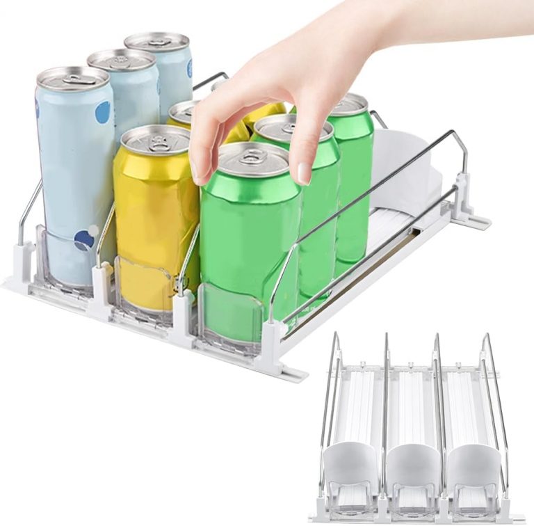 KYYGKY Kühlschrank Organizer Schrank Organizer Küche Kühlschrank Organizer Getränke Flaschen Konserven Organizer Getränkehalter Kühlschrank Dosenspender für Getränkedosen Bier Soda Dosen(31*25*8cm)5,20€ statt 15,99€➡️ https://www.amazon.de/dp/B0DFLZB77M/?tag=preisfehlerheute-21