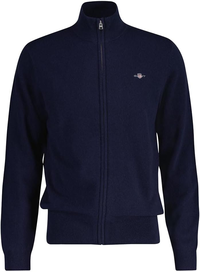 Gant Herren Extrafine Lambswool Zip Cardigan Strickjacke, Marine, M EU55,78€ statt 130,00€➡️ https://www.amazon.de/dp/B0CRL5GYPC/?tag=preisfehlerheute-21