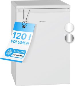 🤴 Bomann&reg; K&uuml;hlschrank mit Gefrierfach | K&uuml;hlschrank klein mit 120L Nutzinhalt | K&uuml;hlen 107L & Gefrieren 13L | Fridge mit 3 T&uuml;rablagen & 2 Glasablagen | wechselbarer T&uuml;ranschlag | KS 2184.1 wei&szlig;217,00&euro; statt 279,00&euro; - 23,00 % 🔥🚚 Verkauft durch Amazon und Versand durch Amazon542 Bewertungen: 4.4 / 5.0 ⭐️⭐️⭐️⭐️🛒 zu Amazon https://www.amazon.de/dp/B06XC43BF6/?th=1&amp%3Bpsc=1&amp%3Btag=preisfehlerheute-21&tag=preisfehlerheute-21