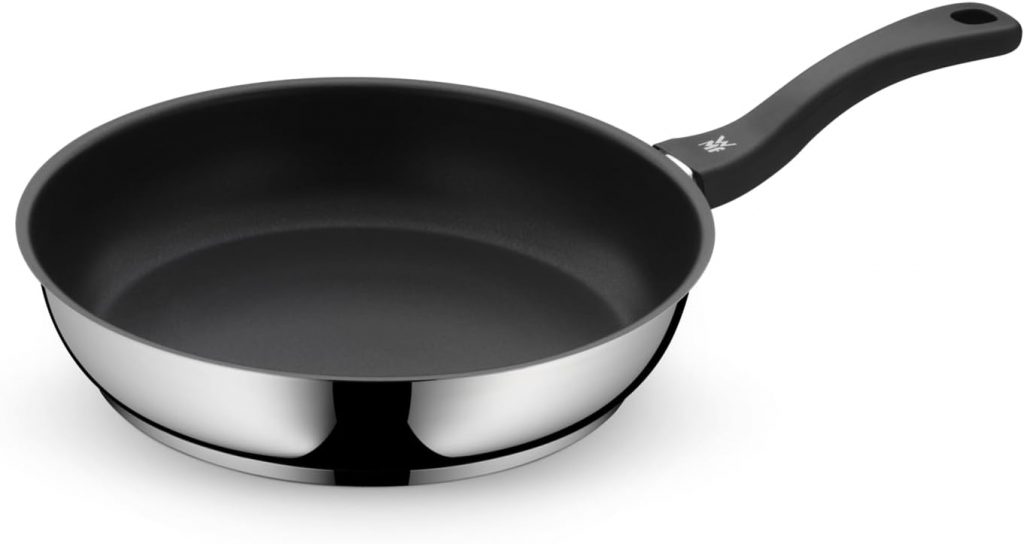 🤴 WMF Devil Bratpfanne beschichtet 28 cm, Edelstahlpfanne Induktion, Antihaftbeschichtung, fettarmes Braten, backofenfest bis 70 Grad, für alle Herdarten geeignet, Kunststoffgriff38,49€ statt 57,49€ – 34,0 🔥🚚 Verkauft durch Amazon und Versand durch Amazon2,068 Bewertungen: 4.6 / 5.0 ⭐️⭐️⭐️⭐️⭐️🛒 zu Amazon https://www.amazon.de/dp/B00JJK6XTY/?tag=preisfehlerheute-21