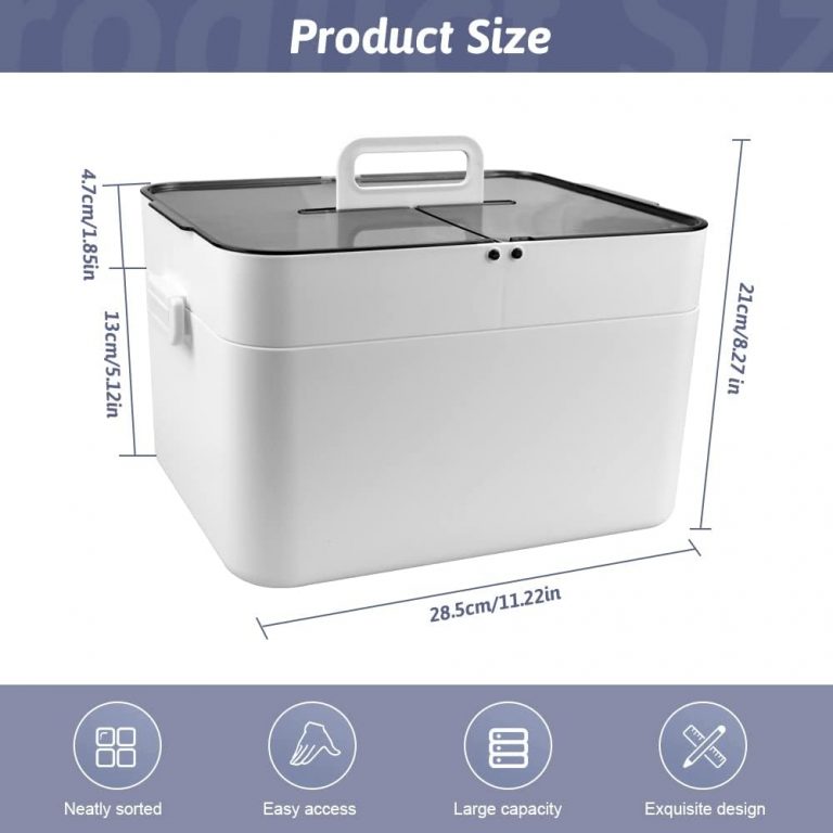 REFORUNG Medizinschrank Gross Hausapotheke Box Medikamenten Aufbewahrung Erste Hilfe Kasten Medizinbox Doppelschichtiger Aufbewahrungskoffer Multifunktions Aufbewahrungsbox mit Tragegriff (Weiß)5,99€ statt 23,99€➡️ https://www.amazon.de/dp/B0C1BMJHQC/?tag=preisfehlerheute-21