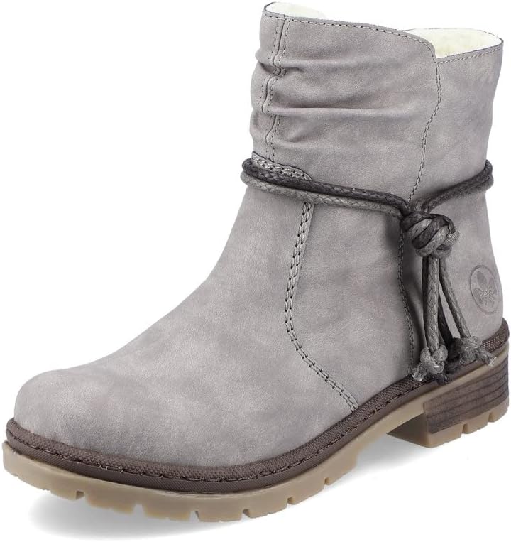 Rieker Damen Ankle Boots Y7463, Frauen Stiefeletten,flach,Stiefel,Bootee,Booties,halbstiefel,Kurzstiefel,uebergangsschuhe,grau (40),41 EU / 7.5 UK23,50€ statt 69,95€➡️ https://www.amazon.de/dp/B07PWMDXM8/?tag=preisfehlerheute-21
