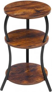 JARAGAR Kleiner Runder Tisch, 3-Stufiger Beistelltische mit Ablagefach, Kleiner Tisch Wohnzimmer, Beistelltisch Rund Holz f&uuml;r Das Wohnzimmer9.99&euro; statt 29.99&euro;➡️ https://www.amazon.de/dp/B0FB8FN9DC/?tag=preisfehlerheute-21