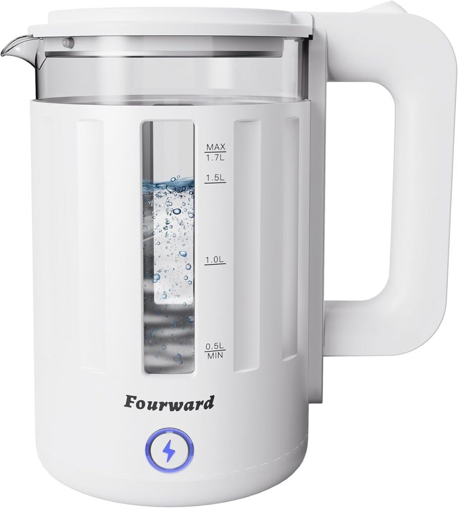 Fourward Wasserkocher – Edelstahl Kettle mit 1,7L Fassungsvermögen, 2200W Schnellkochfunktion, BPA-frei, Doppelwand Design, Weiß9.00€ ➡️ https://www.amazon.de/dp/B0CN6GZNJ4/?tag=preisfehlerheute-21