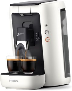 🤴 Philips Senseo Maestro Kaffeepadmaschine mit Kaffeestärkewahl und Memo-Funktion, 1,2 Liter Wasserbehälter, Farbe: Weiß (CSA260/10)89,00€ statt 119,99€ - 26,00 % 🔥🚚 Verkauft und Versand durch Philips Home Appliances4,486 Bewertungen: 4.3 / 5.0 ⭐️⭐️⭐️⭐️🛒 zu Amazon https://www.amazon.de/dp/B0B9N93BTH/?th=1&%3Bpsc=1&%3Btag=preisfehlerheute-21&tag=preisfehlerheute-21