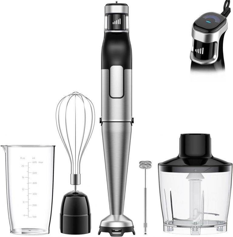 🤴 Stabmixer Set 5 in 1, 1100W Pürierstab Elektrisch, Stufenlose Geschwindigkeit, Edelstahl Hand Blender inkl. Häcksler, Schneebesen, Milchaufschäumer & Messbecher, Ideal für Suppen, Smoothies34,97€ statt 53,99€ - 36,00 % 🔥🚚 Verkauft von BESROY Online und Versand durch Amazon1,872 Bewertungen: 4.4 / 5.0 ⭐️⭐️⭐️⭐️🛒 zu Amazon https://www.amazon.de/dp/B0FXWZXRVF/?amp%3Btag=preisfehlerheute-21&tag=preisfehlerheute-21