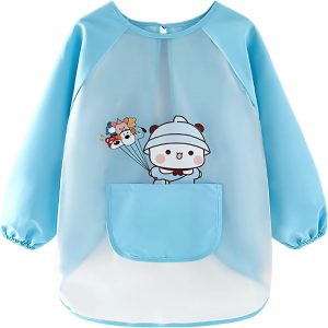 Greyoe 1 Stück Malschürze Kinder Malkittel Kinder Schürze Kinder Lätzchen mit ärmeln Wasserdicht und Schmutzabweisend zum Malen (hellblau, XL)2.50€ statt 8.98€➡️ https://www.amazon.de/dp/B0F9M8X44Y/?tag=preisfehlerheute-21