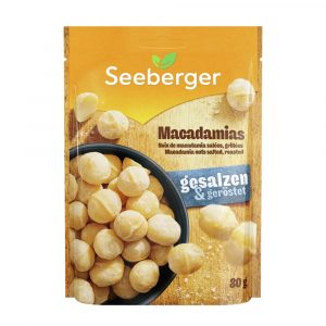 Seeberger Macadamias ger&ouml;stet & gesalzen: Feinstens veredelte Macadamian&uuml;sse - schonend ger&ouml;stet mit feiner Salznote - intensiv nussig - gesch&auml;lt, vegan (1 x 125 g)4.49&euro; ➡️ https://www.amazon.de/dp/B003TUKE2W/?tag=preisfehlerheute-21