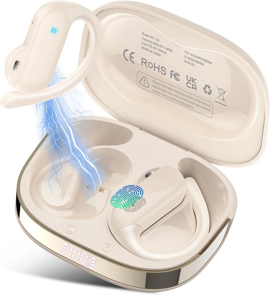 KI Übersetzer Kopfhörer, 3-in-1 Echtzeit Sprachübersetzer Kopfhörer mit ENC und App, 42 Std Übersetzungskopfhörer mit 165 Sprachen & 8 Modi, Open Ear Übersetzer Ohrhörer für Geschäftlich/Lernen Weiß39,99€ statt 159,99€➡️ https://www.amazon.de/dp/B0GF6BP7VD/?tag=preisfehlerheute-21