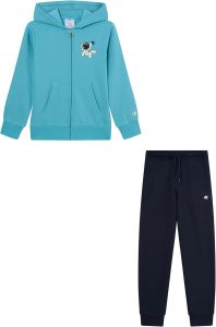 Champion Legacy Jungen Anzug mit Kapuze durchgehendem Reißverschluss, 68, Hellblau, hellblau, 687.13€ ➡️ https://www.amazon.de/dp/B0DNJLR1Y9/?tag=preisfehlerheute-21
